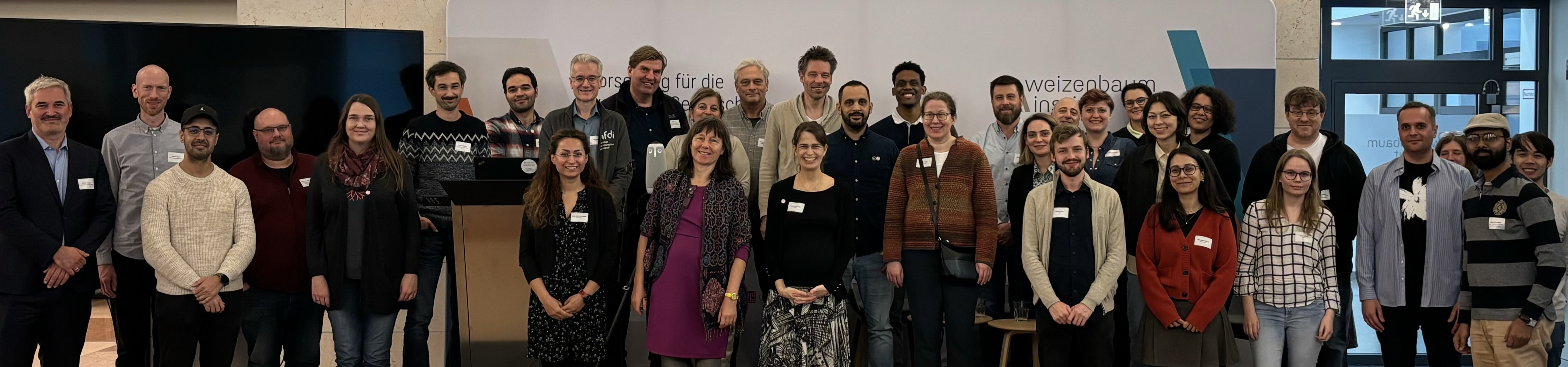 group picture from the NFDI4DS Conference 2024